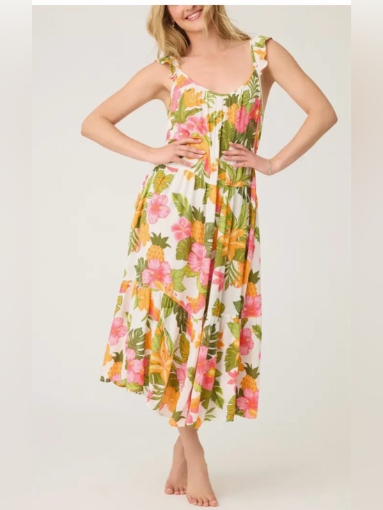 PJ Salvage Dresses & Skirts - PJ Salvage New Copacabana Print Gauze Nightgown